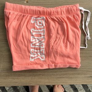 Pink VS Coral Sweat shorts